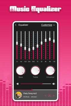 Music Player : Bass Booster & Volume Equalizer screenshot 3