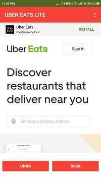 Lite for Uber Eats screenshot 6