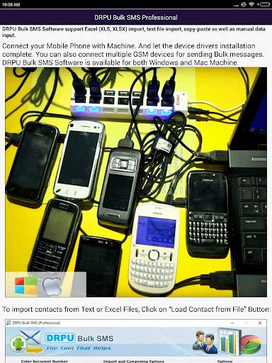 Bulk SMS Software Mobile help screenshot 9