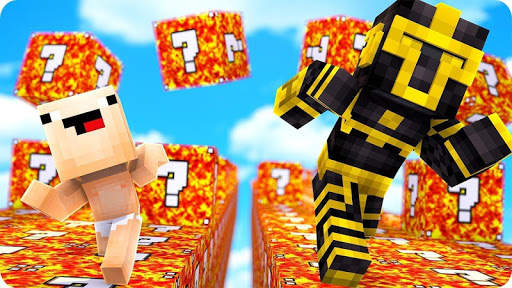 Lucky Block Race for Minecraft Pe (MCPE) screenshot 4