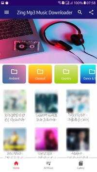 Nghe Nhạc và Tải - ZinMp3 2 تصوير الشاشة