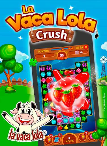 Lola Crush: Farm Puzzle screenshot 1