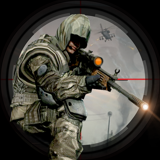 Modern city army sniper icon