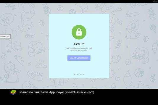 Hye Messenger screenshot 4