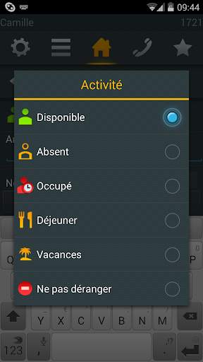 myPBX pour Android screenshot 2