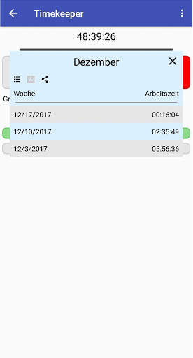 Zeitnehmer & Projektverfolgung screenshot 5