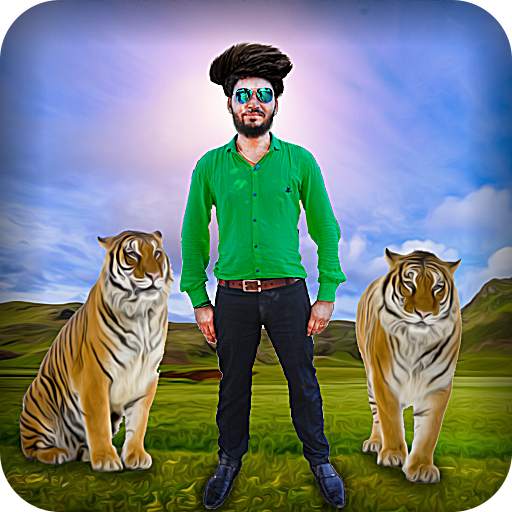 Tiger Overlay Effect : Wild Animal bg Changer 5.0