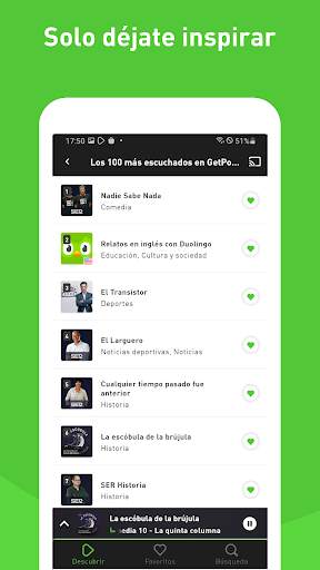 GetPodcast - escuchar podcast screenshot 5