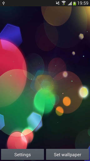 Cute and circle live wallpaper screenshot 2