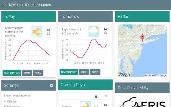 Weather App screenshot 1