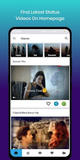 Status Videos For WhatsApp - Status Me screenshot 1