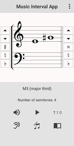 Music Interval App (Ear Training, Sight Singing) screenshot 1