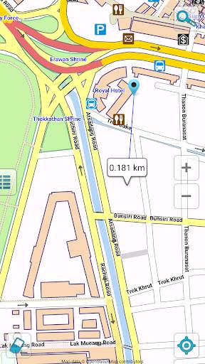 Map of Thailand offline screenshot 7