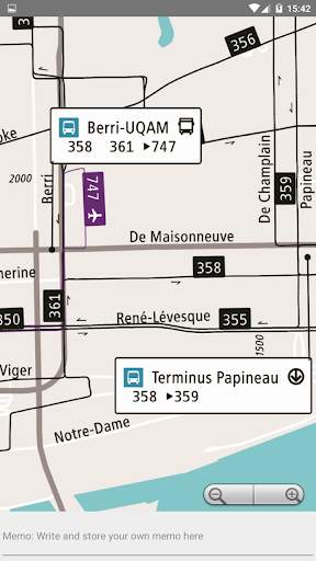 MONTREAL METRO/BUS/STM/EXO MAP OFFLINE screenshot 5