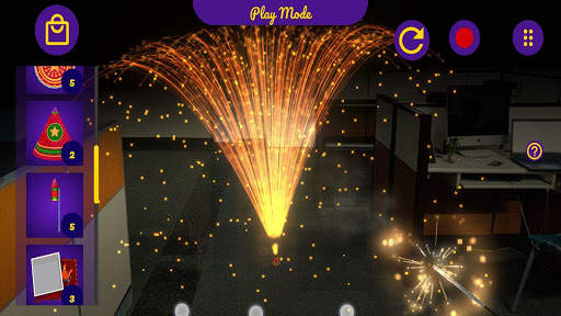 Augmented Reality Fireworks: Christmas Edition screenshot 3