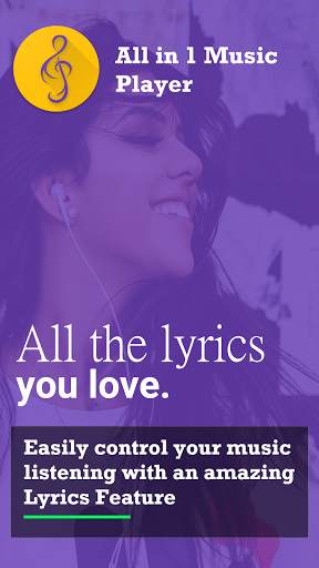 All in 1 Music Player | Lyrics Music Player screenshot 1