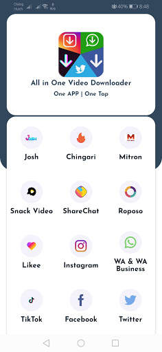 All in One Status Video Downloader screenshot 2