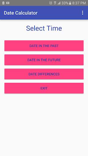 Date Calculator screenshot 1