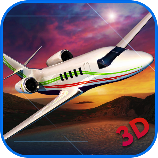 Tourist Airplane Flight Pilot Simulator 2017 3D icon