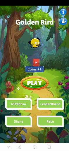 Golden Bird - Play and Earn Money screenshot 1