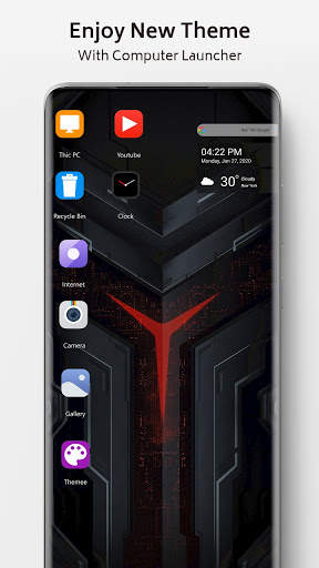 Legion Theme For Launcher screenshot 1
