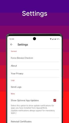 Ivanti Mobile@Work screenshot 8