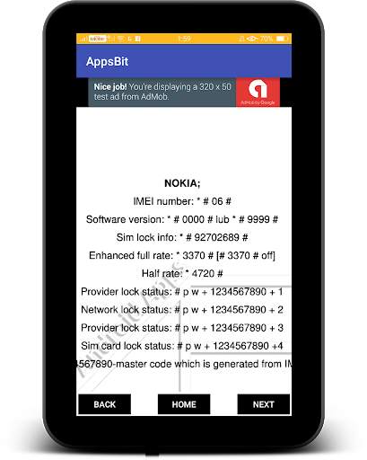 All Mobile Secret Code Latest(Mobile Master Codes) screenshot 14