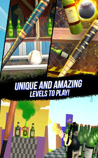 Knockdown Bottles Smash:Baseball hit & knock out 3 screenshot 3