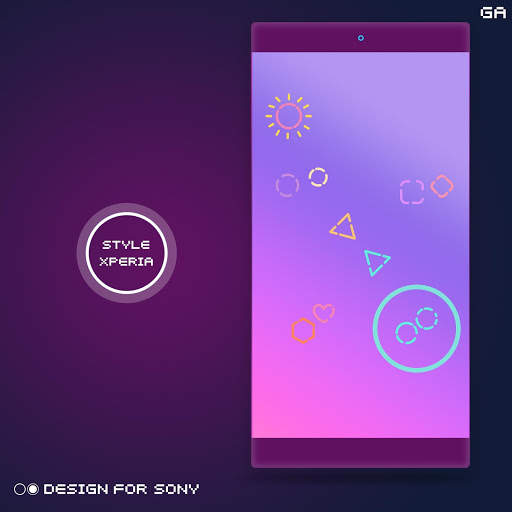 MBE XPERIA Theme | LOVE 🎨Design For SONY screenshot 1