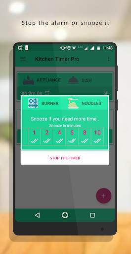 Kitchen timer free - Kitchen reminder timer Free screenshot 3
