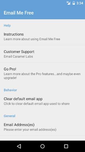 Email Me Free screenshot 1