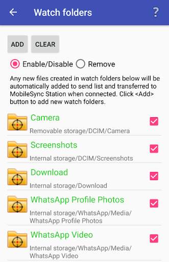 MobileSync - WiFi File Transfer/ P2P/ Notification screenshot 7