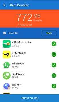 Clean Master - Free Booster & Cleaner,Optimizer screenshot 2