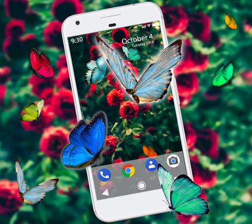 Dancing Butterfly APUS Live Wallpaper screenshot 4