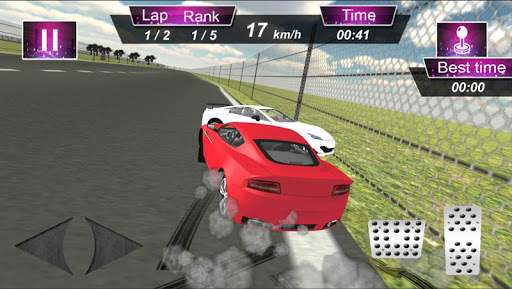 Turbo Car Racing Classic Nitro screenshot 2