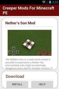 Creeper Mods For Minecraft PE screenshot 6