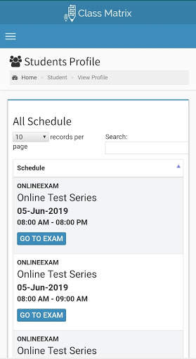 Class Matrix screenshot 2