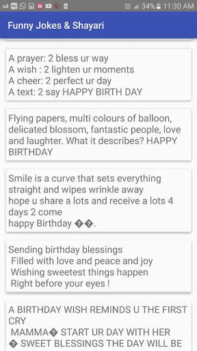 Funny Jokes & Shayari screenshot 5