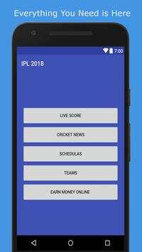 IPL 2018 (Players list,Schedules,Dream11 Helps) screenshot 2