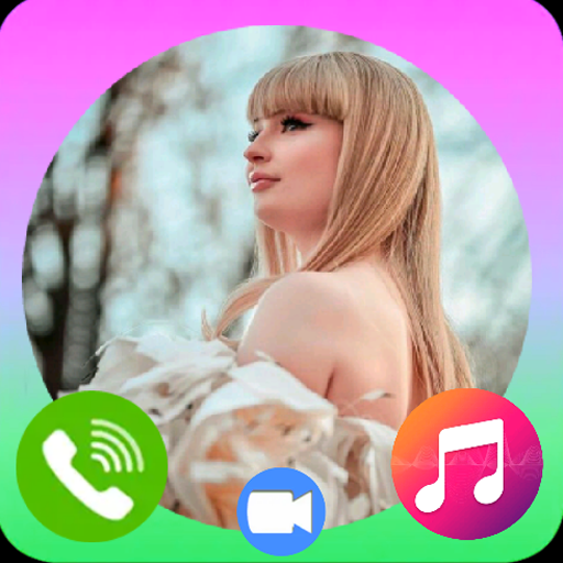 Kim Petras calling you: Fake videos call and song icon