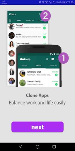 Dual Space - Multiple Accounts For All Social Apps screenshot 3