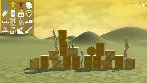 3D People Ragdoll Playground Gold screenshot 1