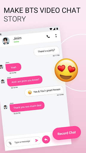 BTS Love Chat Simulator screenshot 5