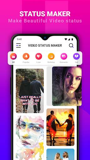 ViSho : Lyrical Video Status Maker screenshot 1