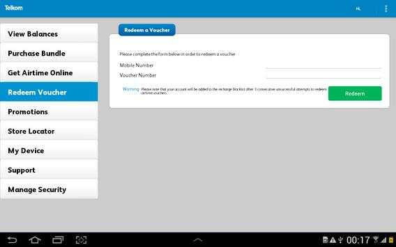 Telkom Mobile screenshot 11