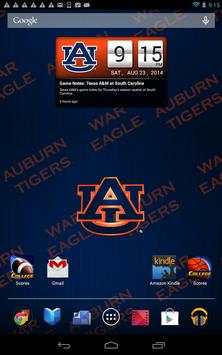 Auburn Tigers Live Clock screenshot 11