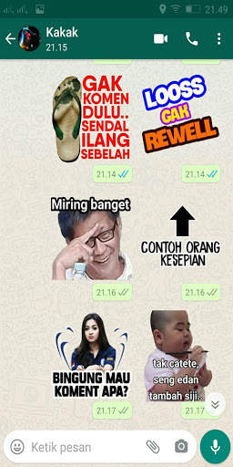 Sticker Lucu for WhatsApp screenshot 2