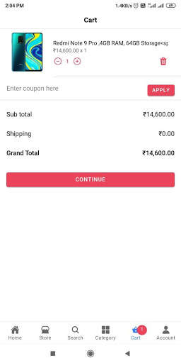 BK Mobile Online Store screenshot 3