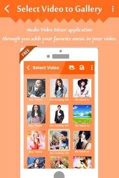 Mix Audio with Video screenshot 1