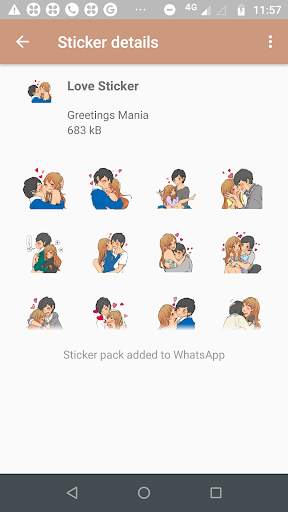 Valentine Day Love Sticker for WhatsApp 2020 screenshot 5